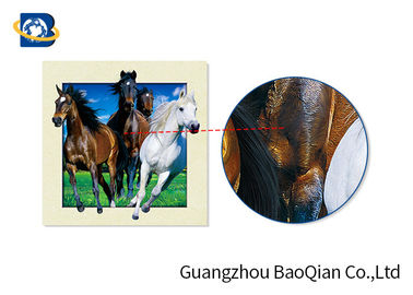 30 X 40 Cm / 40 X 40 Cm 5D  Pictures For Commercial Activities / Lenticular Image Printing